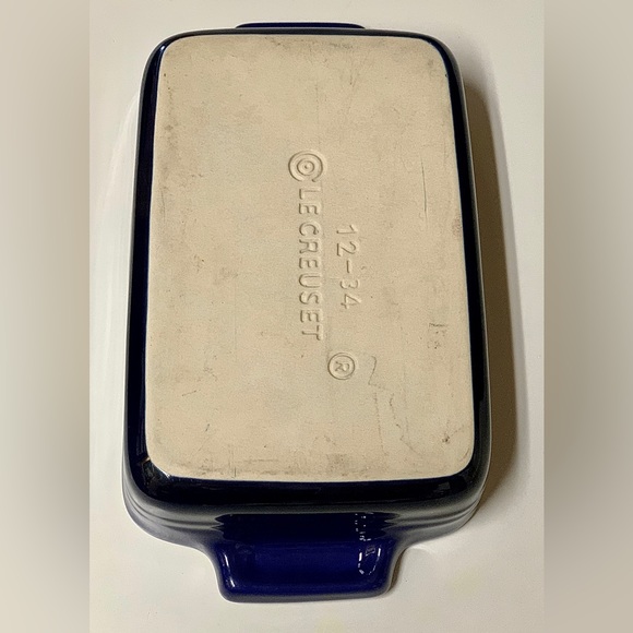 LE CREUSET HERITAGE Stoneware 12-34 Double Handled Rectangular Dish Casserole - Picture 5 of 10